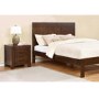 Pacific 3 Piece Bedroom Set in Solid Dark Oak - Walnut Effect