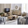 Large Oak TV Stand with Storage - TV's up to 60" - Padstow