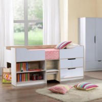 Birlea Paddington Cabin Bed in White and Oak