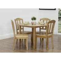 Wilkinson Furniture Palermo Round Dining Table in Oak