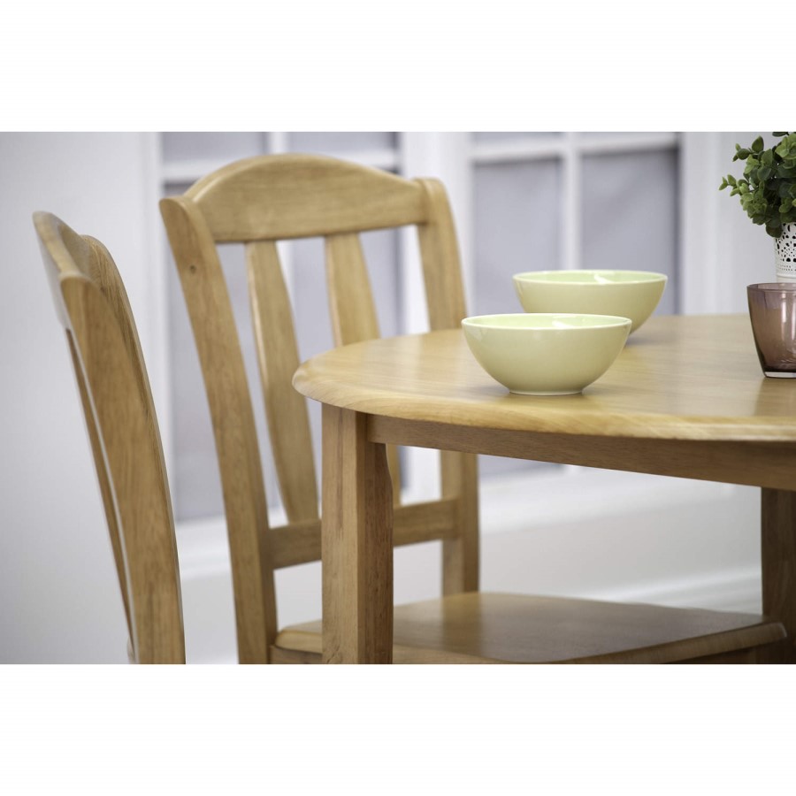 Wilkinson Furniture Palermo Round Dining Table in Oak