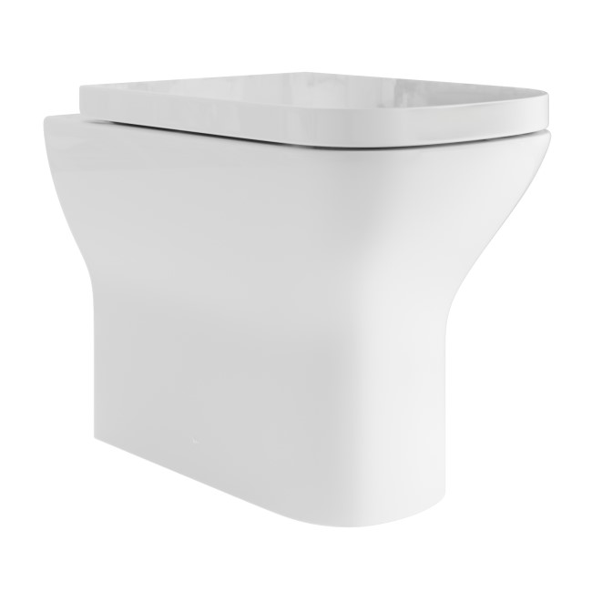 Back to Wall Rimless Toilet with Soft Close Seat - Palma