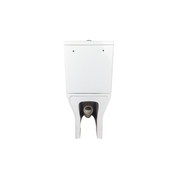 Close Coupled Rimless Closed Back Toilet with Soft Close Seat - Palma