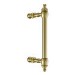 Brushed Brass Traditional Handle - Pavo