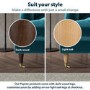 ALMOST PERFECT - Teal Velvet Armchair - Payton