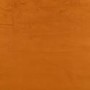 Large Orange Velvet Footstool - Payton