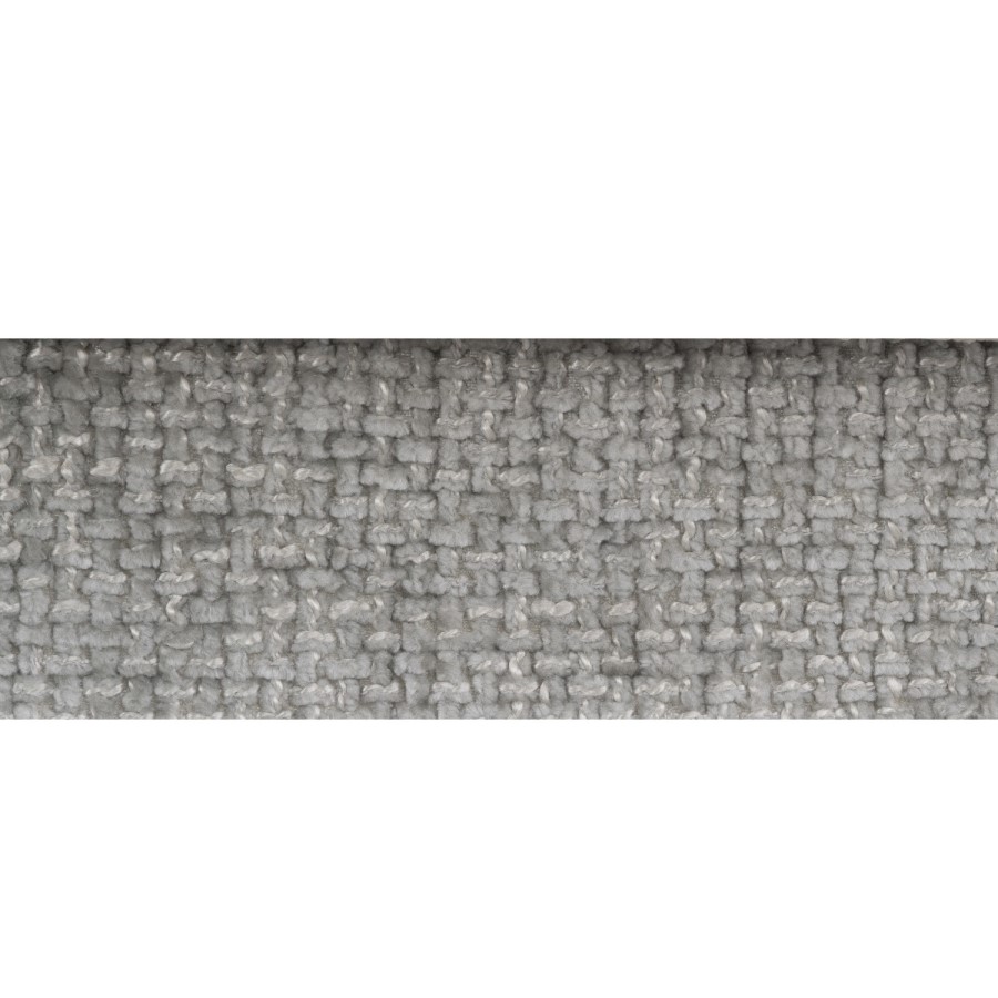 GRADE A1 - Grey Textured Fabric Loveseat - Payton