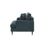 Blue Velvet Love Seat - Payton