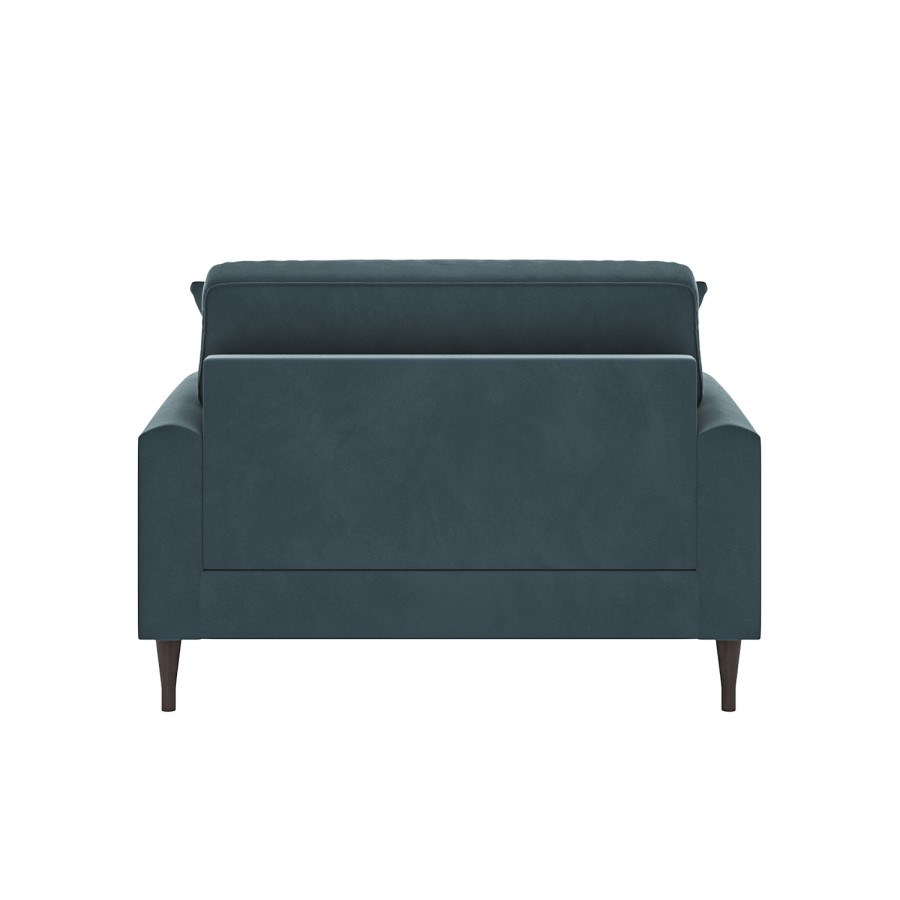 Blue Velvet Love Seat - Payton