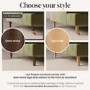 Dark Green Velvet Armchair - Payton