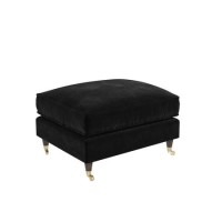 ONLY OPENED - Payton Footstool in Sunningdale jet