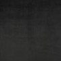 Large Black Velvet Footstool - Payton