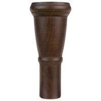Set of 4 Dark Wood Seat Legs without Castors - Payton