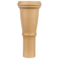 Set of 4 Light Oak Seat Legs without Castors - Payton