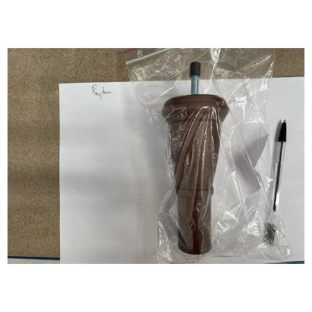 ONLY OPENED - Payton spare individual leg - non castor dark wood