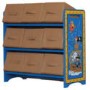 Kidsaw Pirate 9 Bin Storage In Blue