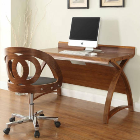 Jual Furnishings Walnut 1300 Office Table