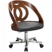 Jual Furnishings Walnut Curve Office Chair