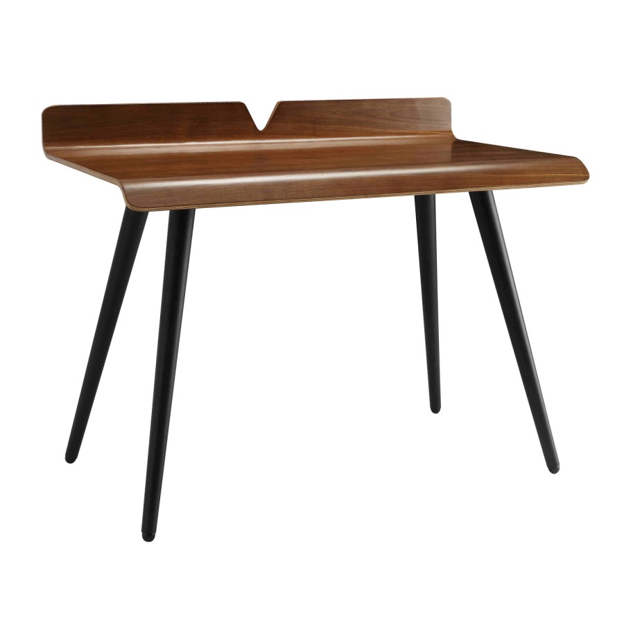 Vienna Office Desk Retro Walnut - Jual Furnishings 