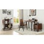 Vienna Office Desk Retro Walnut - Jual Furnishings 