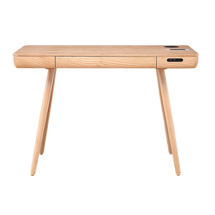 Smart Scandi Desk with Wireless Charging - San Francisco 
