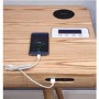 Smart Scandi Desk with Wireless Charging - San Francisco 
