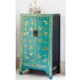 The Nine Schools Oriental Decorated Blue Medium Cabinet