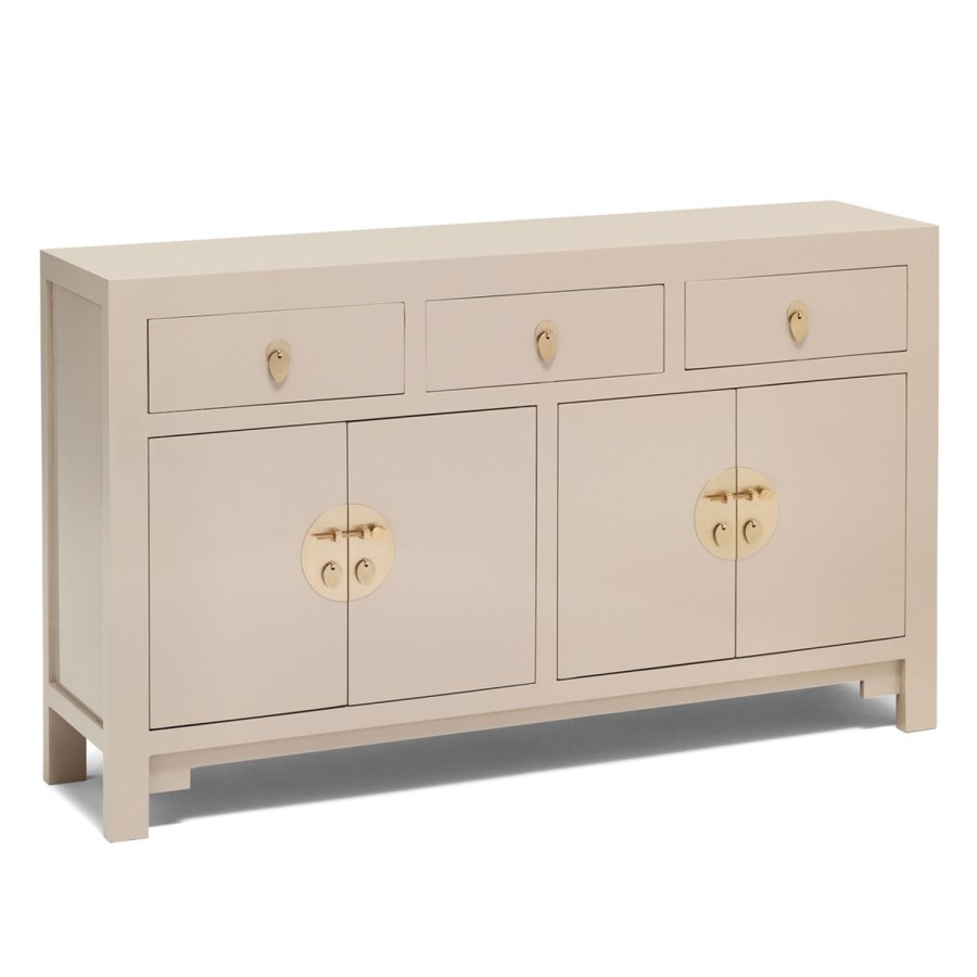 The Nine Schools Qing Oyster Grey Large Sideboard