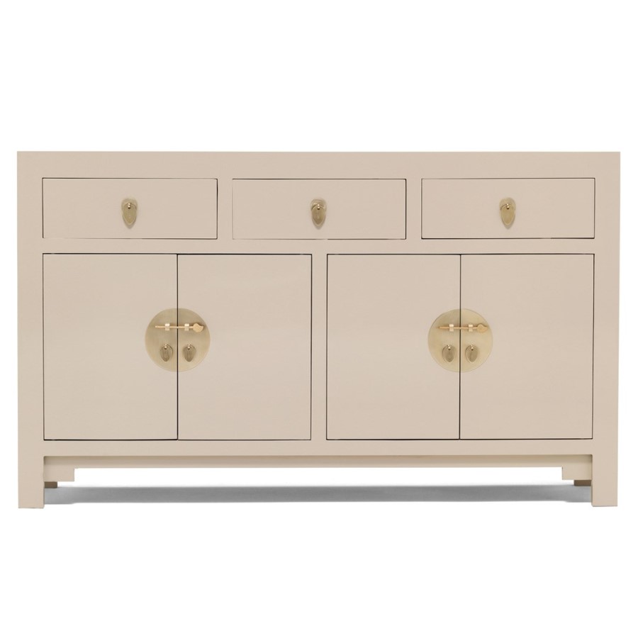 The Nine Schools Qing Oyster Grey Large Sideboard