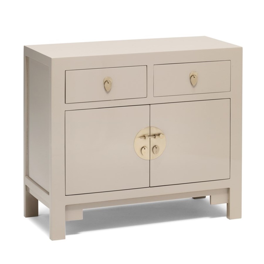 The Nine Schools Qing Oyster Grey Medium Sideboard