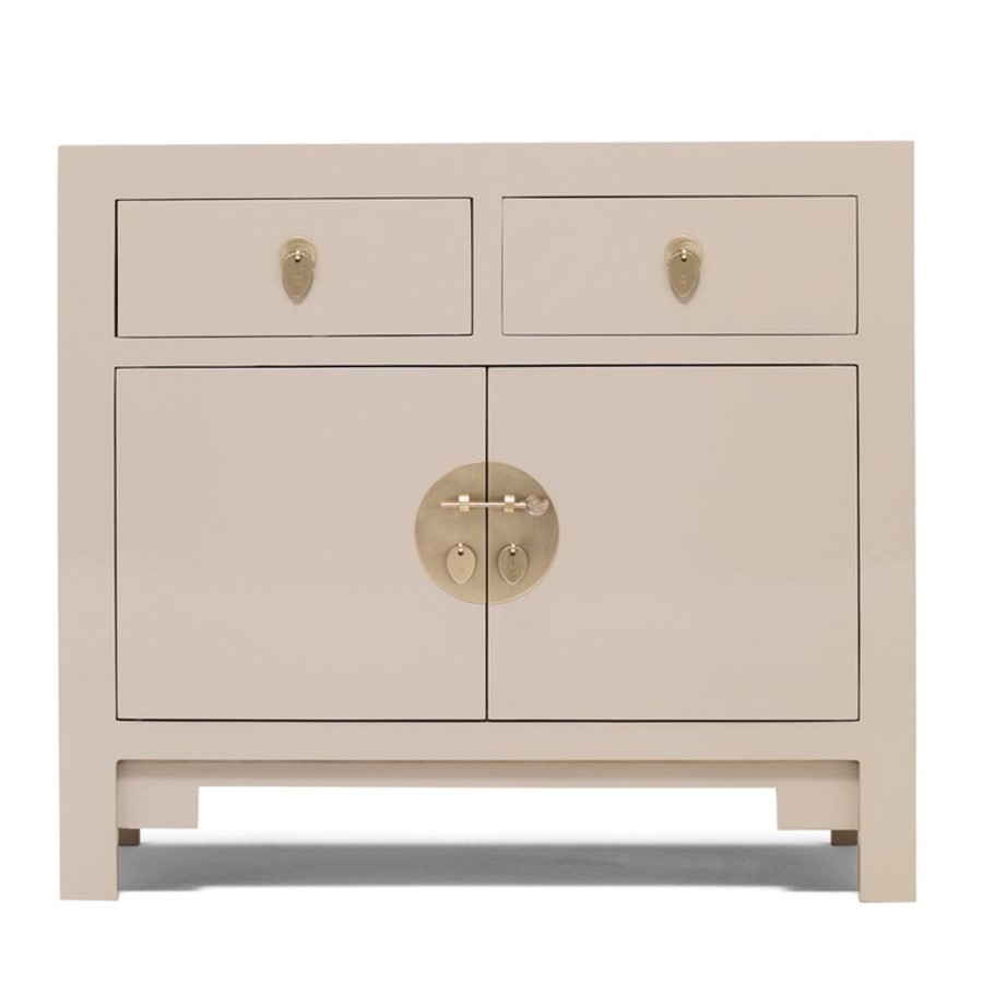 The Nine Schools Qing Oyster Grey Medium Sideboard