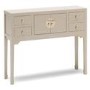 The Nine Schools Qing Oriential Oyster Grey Console Table