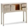 The Nine Schools Qing Oriential Oyster Grey Console Table
