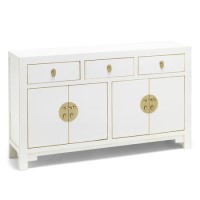 The Nine Schools Qing White Large Sideboard