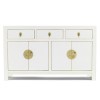The Nine Schools Qing White Large Sideboard
