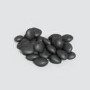 Black Decorative Stone Pebbles for Amberglo Fire