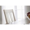 Pembroke Farmhouse Ivory &amp; Solid Oak Dining Table and 6 Chairs - Julian Bowen Range
