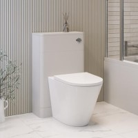 500mm Beige Back to Wall Toilet Unit Only - Pendle