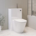 PEN500WWC 500mm White Back to Wall Toilet Unit Only - Pendle