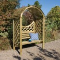 PERKES Rowlinson Keswick Wooden Arbour