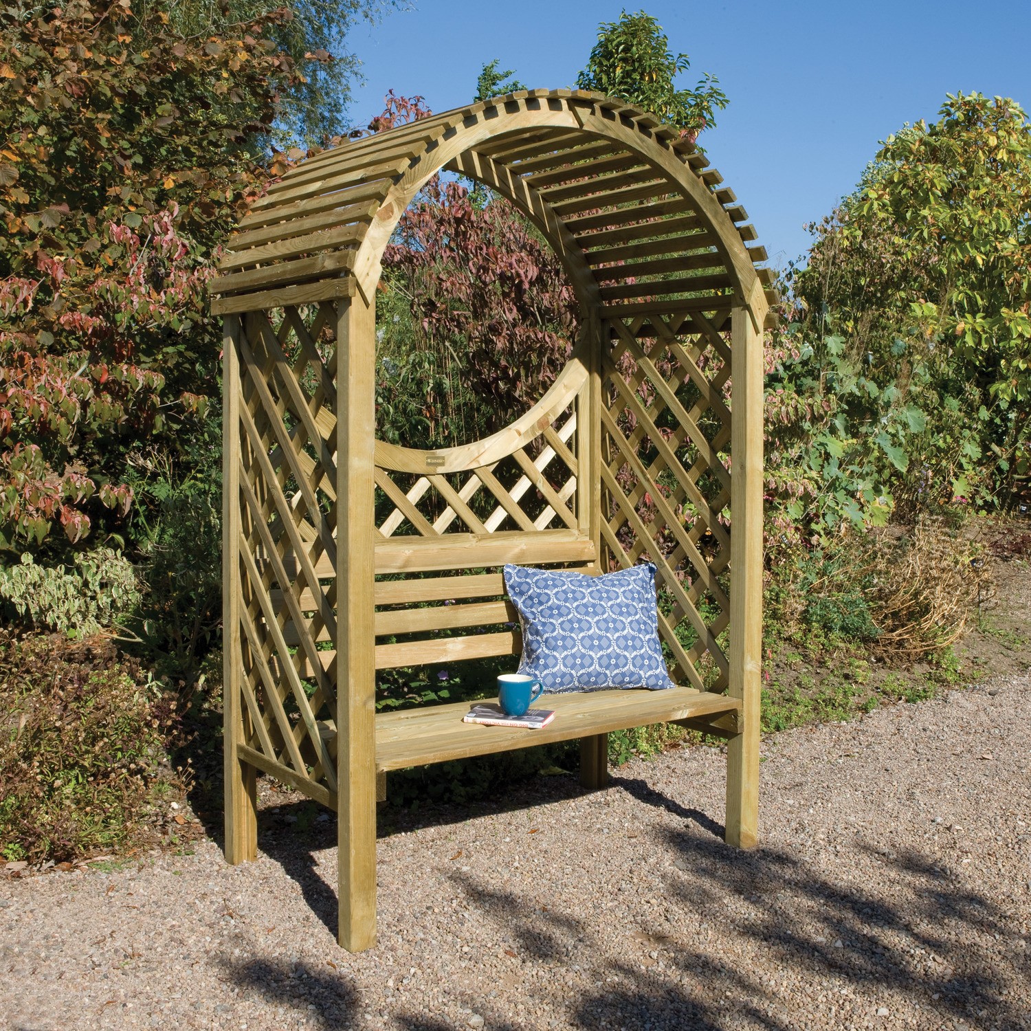 Photo of Rowlinson keswick wooden arbour