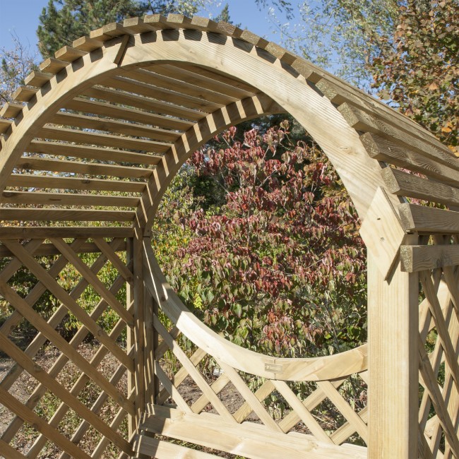 Rowlinson Keswick Wooden Arbour