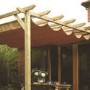 Rowlinson Outdoor Sienna Sun Canopy with Wooden Structure