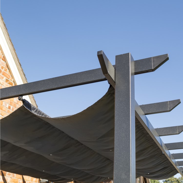 Rowlinson Grey Venetian Retractable Canopy