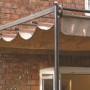 Rowlinson St Tropez Retractable Garden Canopy - 270 x 330cm