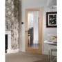 Internal Oak Cottage Fully-Glazed Door with Clear Etched Glass - Pre-Finished - 1981 x 686 x 35mm - Suffolk Essential - XL Joinery