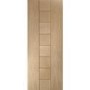 Internal Oak Pre-Finished Messina - Pre-Finished, 1981 x 762 x 35 mm