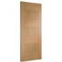 Internal Oak FD30 Fire Door - Pre-Finished - 1981 x 686 x 44mm - Perugia - XL Joinery