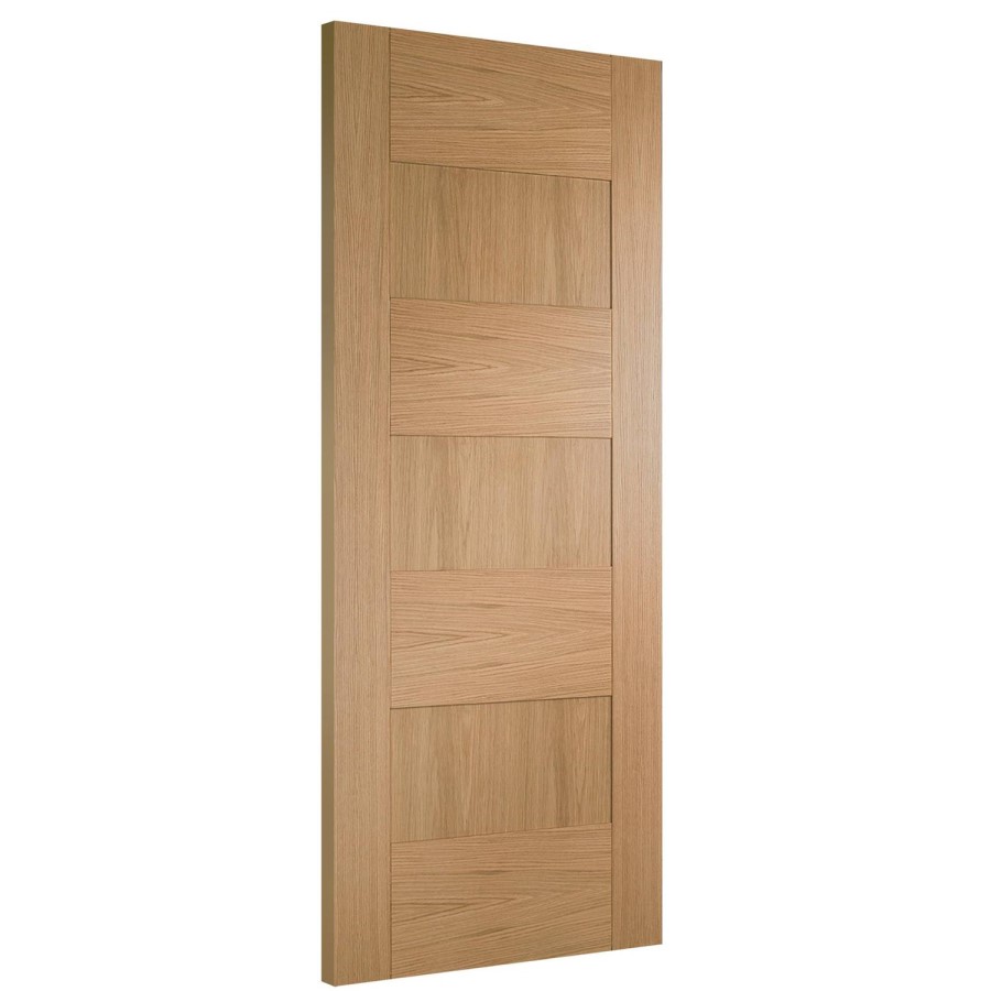 Internal Oak FD30 Fire Door - Pre-Finished - 1981 x 686 x 44mm - Perugia - XL Joinery