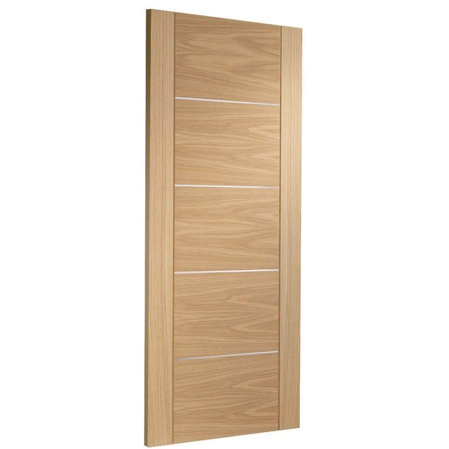 Internal Oak FD30 Fire Door - Prefinished - 1981 x 686 x 44mm - Portici - XL Joinery